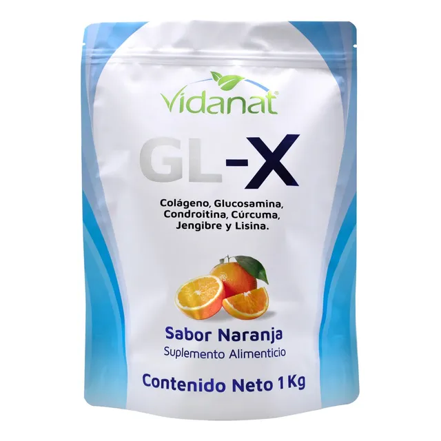 Colageno Glucosamina Condroitina Gl-x Vidanat Sb Naranja 1kg Sabor SABOR NARANJA