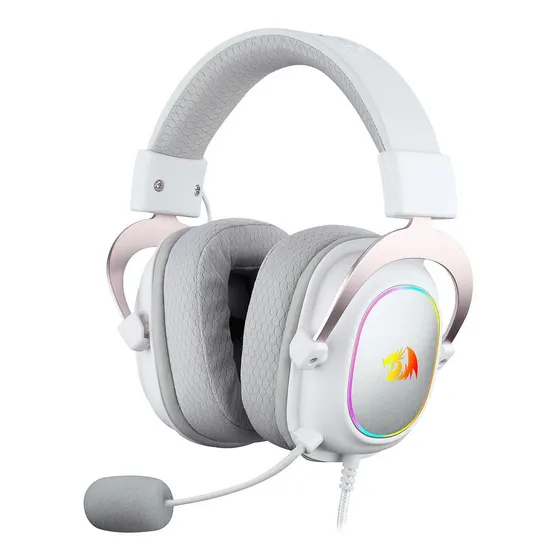 Audífono Redragon Zeus X H510 Rgb Sonido Virtual 7.1 White