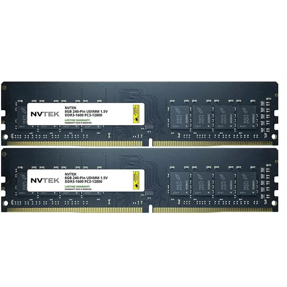 Memoria 16gb (2x8gb) Ddr3-1600 Pc3-12800 Non-ecc Udimm