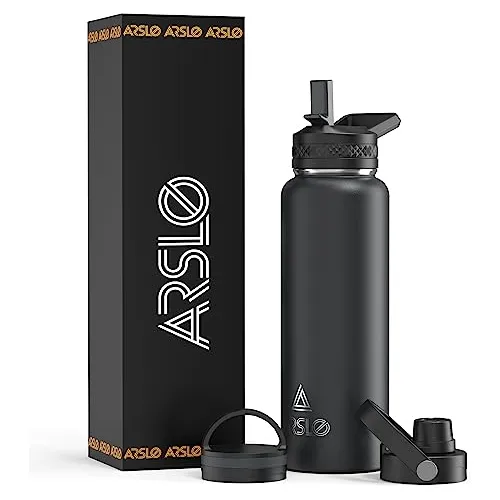 Botella De Agua Aislante Clásica Arlso, Botellas De Vth9k