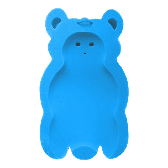 . Cojín De Esponja Antideslizante Azul For Bañar A Bebés Y