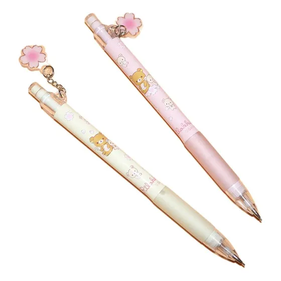 Lapiz Mecanico Creativo Oso Dibujo Animado Sakura Automatico