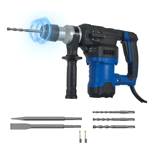 Martelete Rompedor Demolidor Nakasaki 1800W 45J 12.7kg Com Maleta