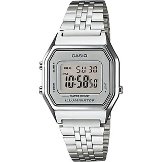 Reloj Casio La680wa Vintage Acero Plateado Digital Wr 30m Reloj Casio La680wa Vintage Acero Plateado Digital Wr 30m