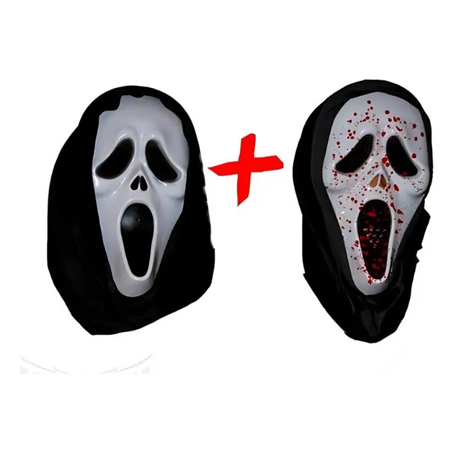 Pack Máscara Scream Dúo Halloween