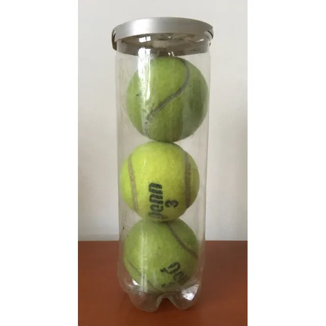 Usadas Paquete 3 Pelotas De Tenis Penn Ti Usadas