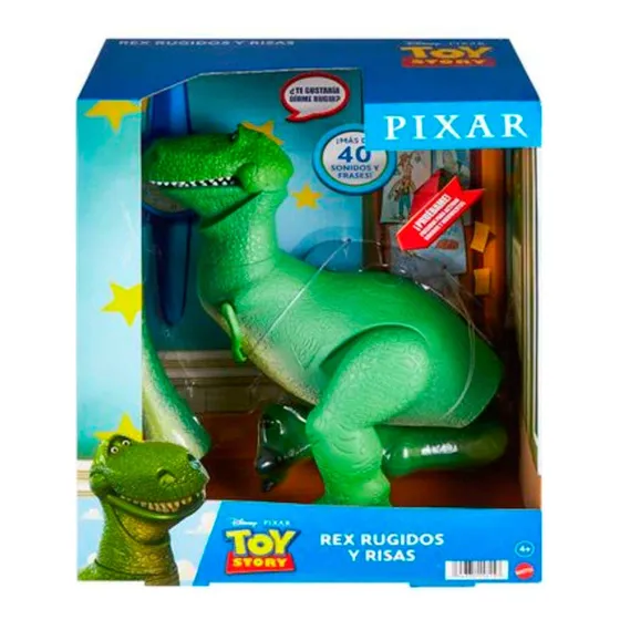Figura Rex Toy Story 40 Frases Y Sonidos En Español Mattel