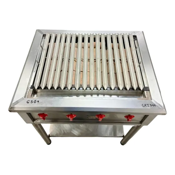 Grill Parrillera A Gas Con Piedras Refractarias