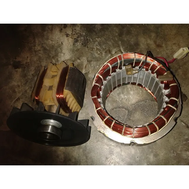 Campos Y Rotores Para Generadores 950,4gf3, 7gf4,6000 Watts