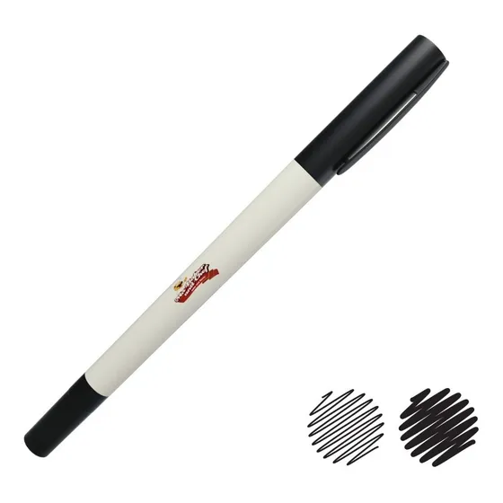Plumón Tinta Comestible Ma Baker Dos Puntas Negro