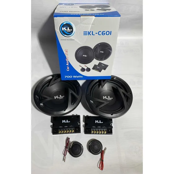 Componentes Kl-c601/ 6.5/700w/4omh/crossover/tweeter