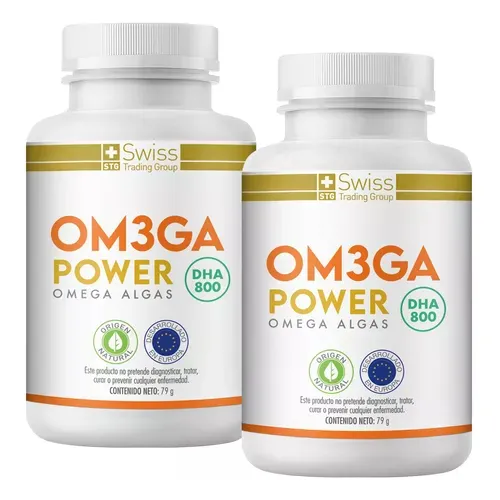 Cápsulas De Omega 3 Om3ga Power X 120 Unidades Sin Sabor