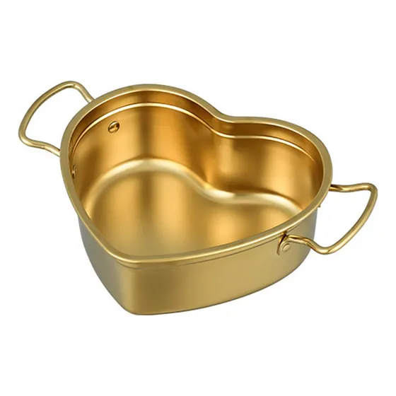Para Cacerola Compatible Con Salsa En Forma De Corazón De S
