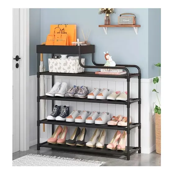 Zapatera Rack 5 Niveles Organizador Calzado Multifuncional