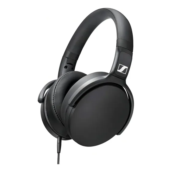 Fone de ouvido on-ear Sennheiser Audio HD 400S HD400S preto