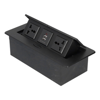 Enchufe De Mesa Con Conexión De Escritorio, Doble Toma De Co Enchufe De Mesa Con Conexión De Escritorio, Doble Toma De Co