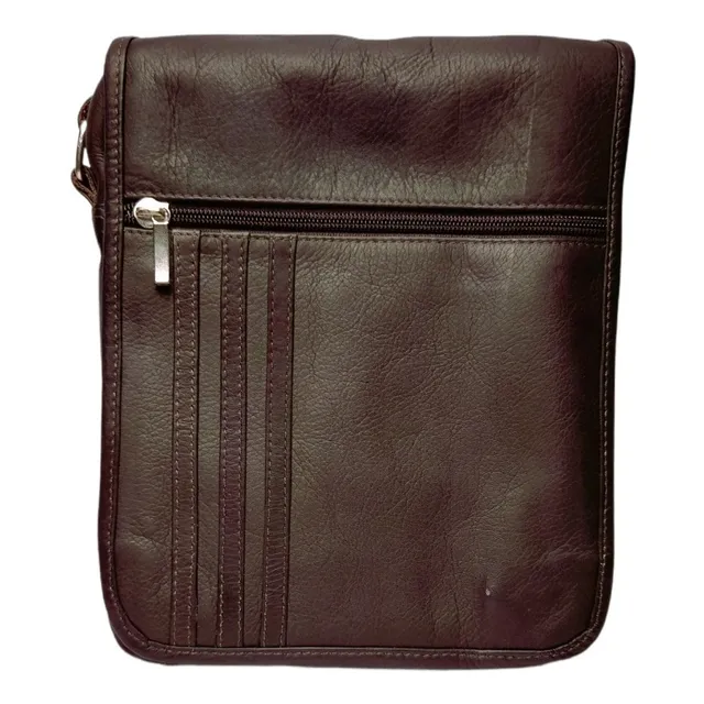 Bolso Tipo Carriel (rumbero) En 100% Cuero