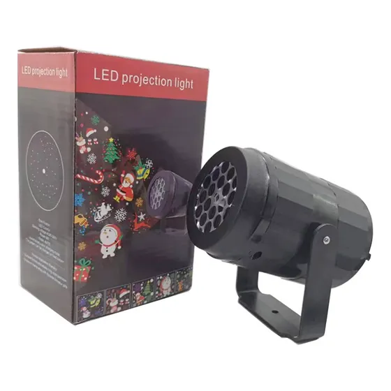 Projetor Refletor Natalino Com Desenhos De Natal Ano Novo