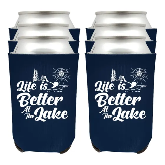 Shop4ever Vida Mejor Lago Enfriador Lata