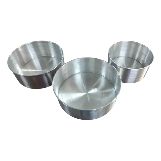 Juego De Tortera De Aluminio 
