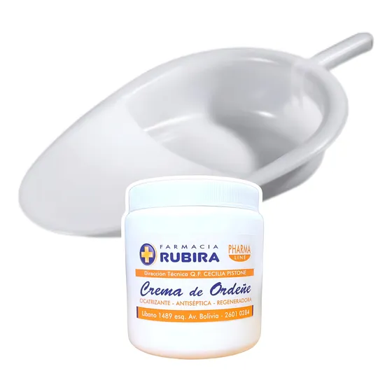 Pack Crema De Ordeñe + Chata Plástica