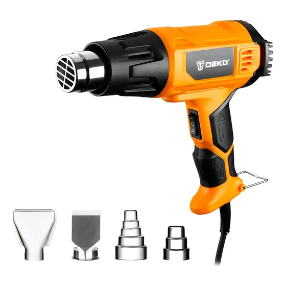 Pistola De Calor 2000w Dkhg03 Deko 220 V 50 Hz Accesorios