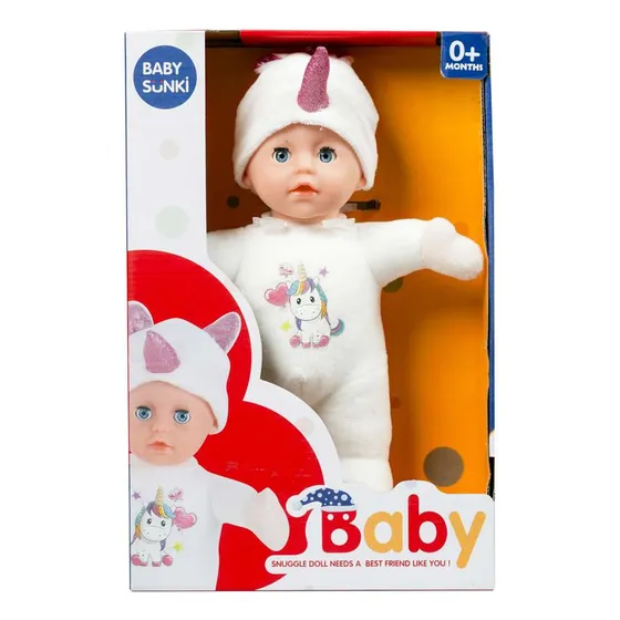 Muñeca Bebé Unicornio 25 Cm