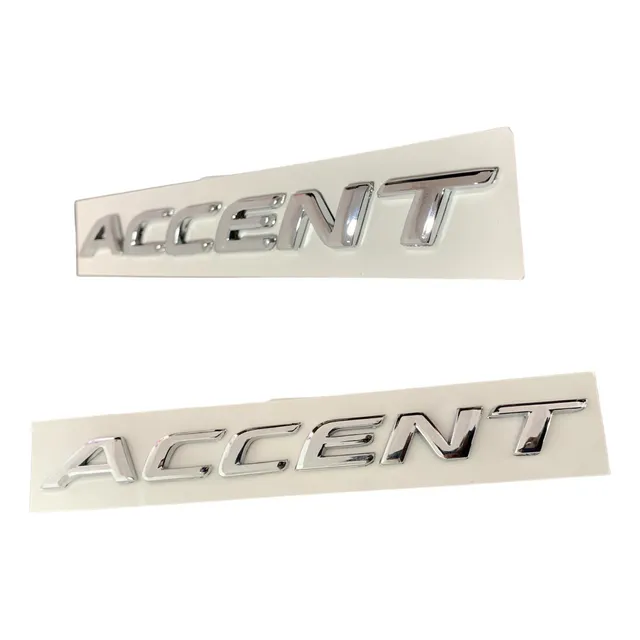 Emblema Palabra Accent De Hyundai (original)