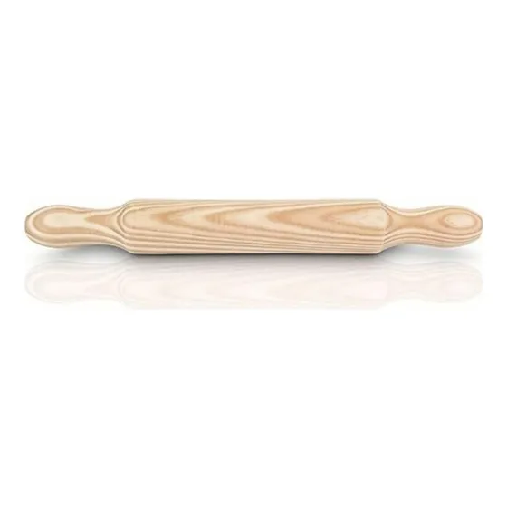 Rodillo Amasador De Madera Profesional De 60 Cmts