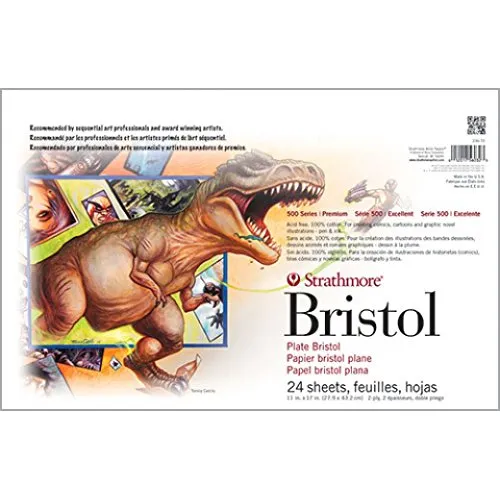 Strathmore 500 Serie Secuencial Art Britol 2-ply Plato 24