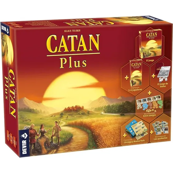 Juego De Mesa Catan Plus Nuevo Español