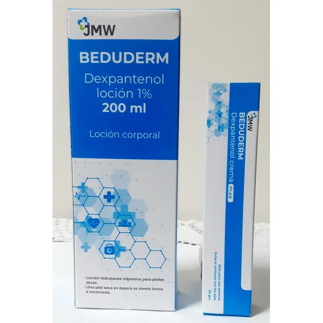 Loción Y Crema Beduderm.igual A Bepanthene Y Beducen Unguent
