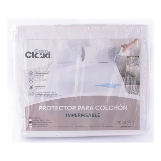 Protector Para Colchón Impermeable Superfic Lisa King