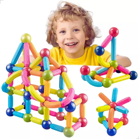 Cc A Bloques Magnéticos De Juego Magnéticos Para Juguetes