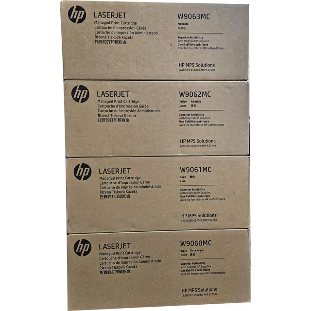 Kit De Toner W9060mc W9061mc W9062mc W9063mc E55040 E57540
