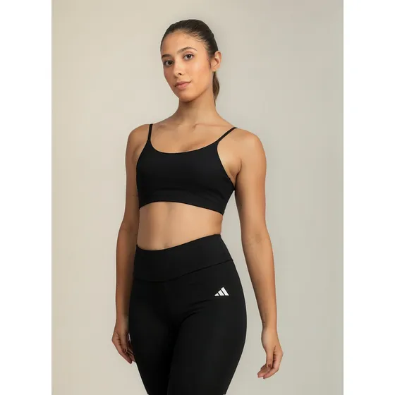 Top adidas Essentials Ls Feminino Preto