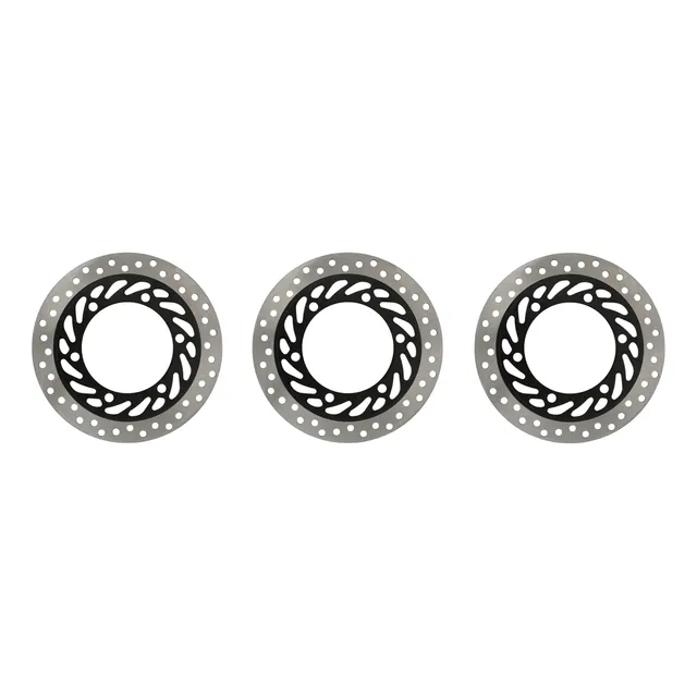 3 Discos De Freno Delanteros Para Honda Cbf125 Mtc