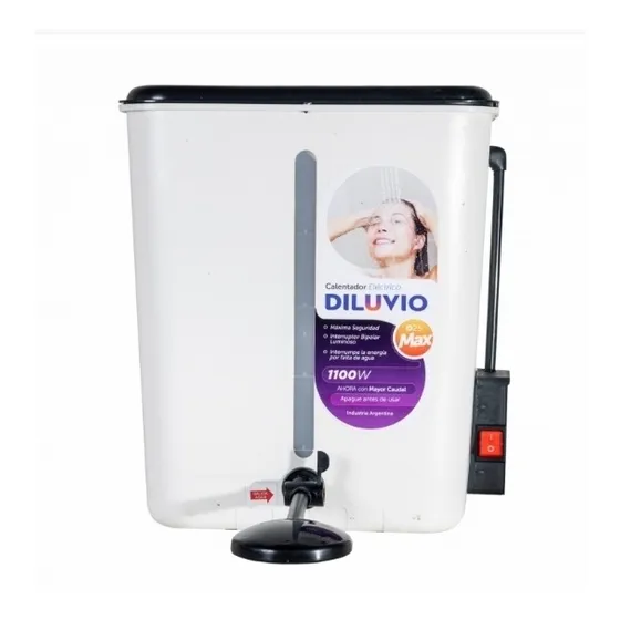 Ducha Calefón Eléctrico Plastico 25 Litros Diluvio Max
