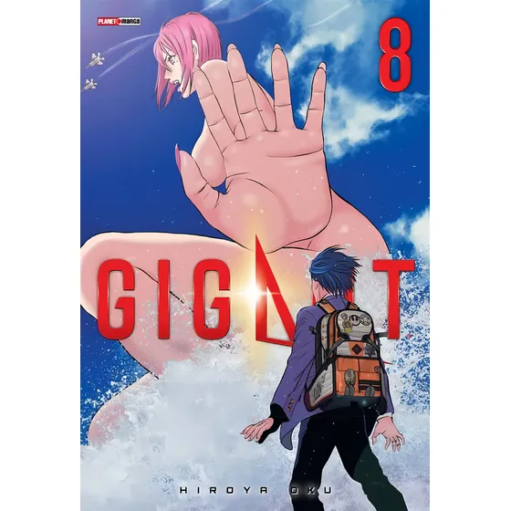 Gigant Vol. 8, de Oku, Hiroya. Editorial Panini Brasil LTDA, capa mole em português, 2022