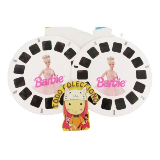 2 Discos Película View Master Original Barbie De 1997