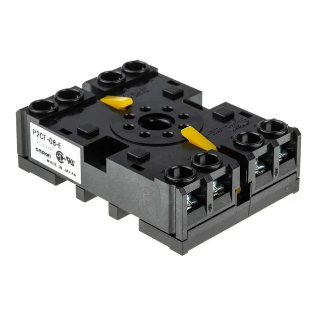 Base Para Relevador Carril Din 8 Pines Omron P2cf08