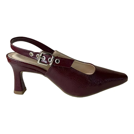 Zapatos Stilettos Marca Chocolate Sin Talon Elegante Casual