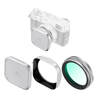 Kit Filtro K&f Concept Nano-x C/parasol + Tapa Fujifilm X100 Kit Filtro K&f Concept Nano-x C/parasol + Tapa Fujifilm X100