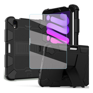 Mica + Funda Uso Rudo iPad Mini 7 A17 Pro 2024 A2993 A2995 Mica + Funda Uso Rudo iPad Mini 7 A17 Pro 2024 A2993 A2995
