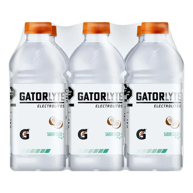 6 Pack Electrolitos Gatorlyte Coco 591 Ml