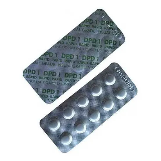 Indicador Dpd 1 X 100 Pastillas Dpd 1 Para Cloro