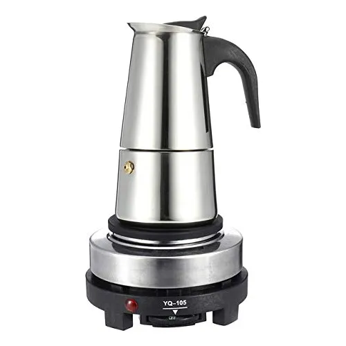 Cafetera Espresso Portátil Will 200450 Ml Moka Pot Stainl