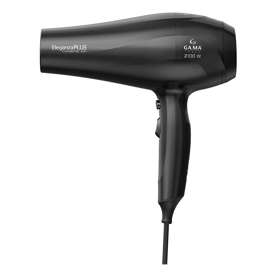 Secador De Cabelo Gama Eleganza Plus Ceramic Íon 3 Níveis Cor Preto Secador De Cabelo Gama Eleganza Plus Ceramic Íon 3 Níveis Cor Preto