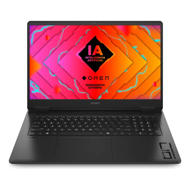 Laptop HP OMEN Gaming 17-db0009la AMD Ryzen 9-8945HS 32GB RAM 1TB SSD NVIDIA GeForce RTX 4060 QHD Windows 11 Home 17.3" Potenciado con IA