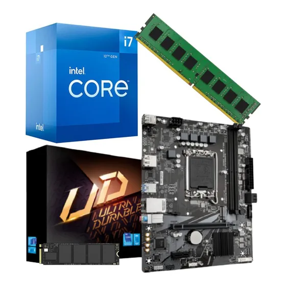 Combo Actualización Pc Intel I7-12700+ 16gb Ddr5 + Ssd 512gb